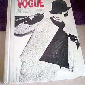 Vintage Vogue Pattern Counter Catalog 1963